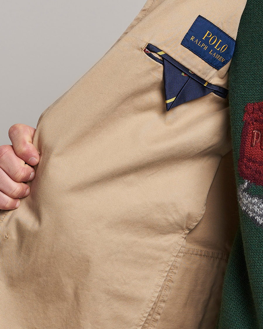 Herren | Sakkos | Polo Ralph Lauren | Cotton Stretch Sportcoat Monument Tan