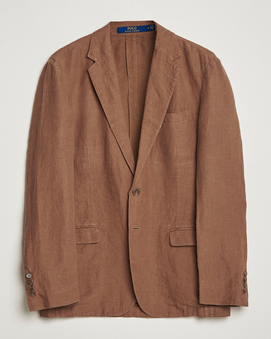 Herren | Sakkos | Polo Ralph Lauren | Linen Sportcoat Luggage Brown