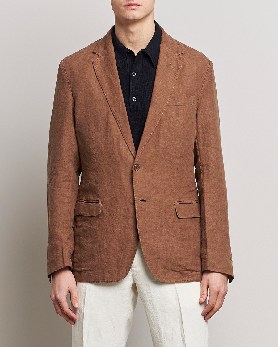 Herren | Sakkos | Polo Ralph Lauren | Linen Sportcoat Luggage Brown