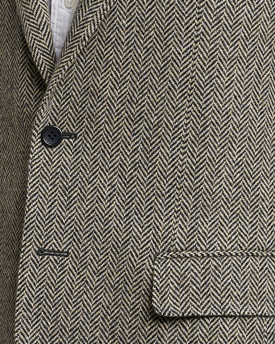 Herren | Sakkos | Polo Ralph Lauren | Herringbone Sportcoat Black/Cream