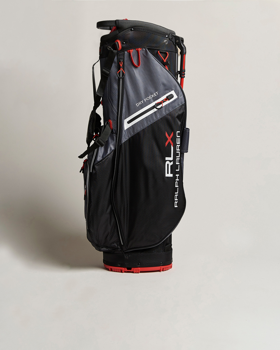 Herren | RLX Ralph Lauren Stand Golf Bag Grey/Black | RLX Ralph Lauren | Stand Golf Bag Grey/Black