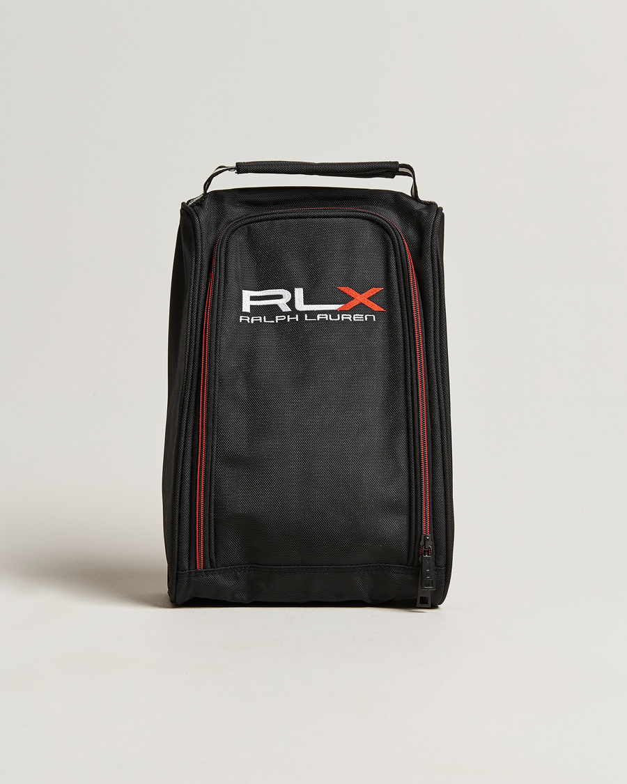 Herren | RLX Ralph Lauren Golf Shoe Bag Black | RLX Ralph Lauren | Golf Shoe Bag Black