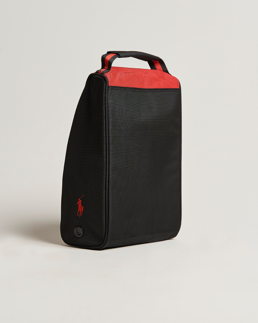 Herren | Sale accessoires | RLX Ralph Lauren | Golf Shoe Bag Black/Red