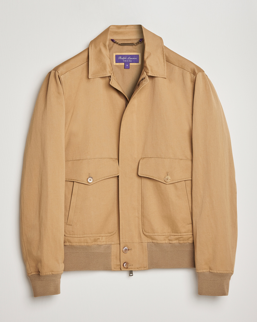 Herren | Hemden | Ralph Lauren Purple Label | Harrington Jacket Icon Khaki