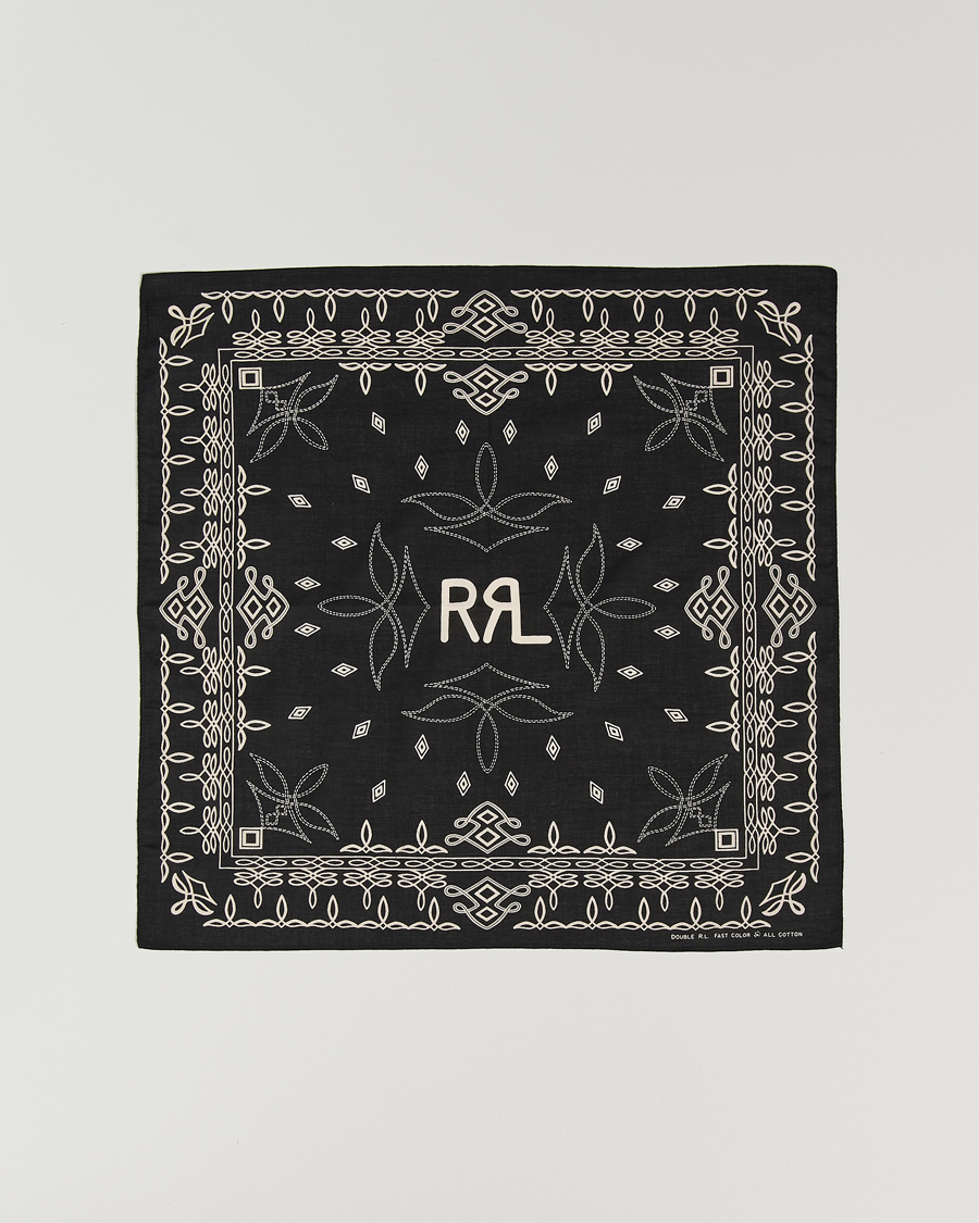 Herren | RRL Rios Bandana Black | RRL | Rios Bandana Black
