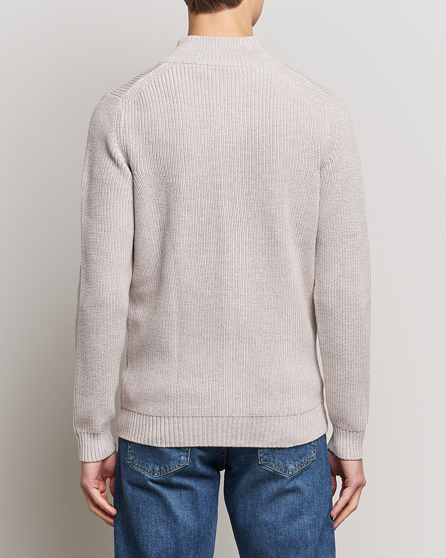 Herren | Pullover | Stenströms | Heavy Merino Cardigan Beige