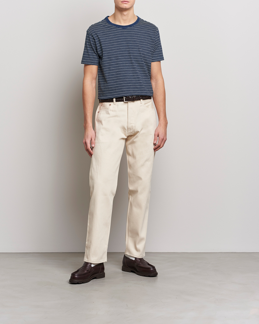 Herren | T-Shirts | RRL | Washed Tee Black Indigo