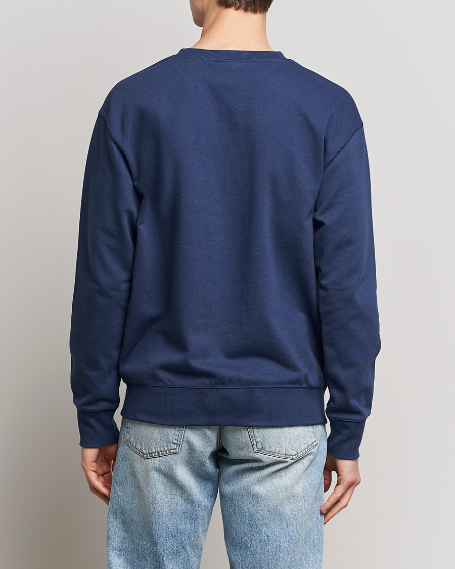 Herren | Pullover | New Balance | French Terry Sweatshirt Natural Indigo
