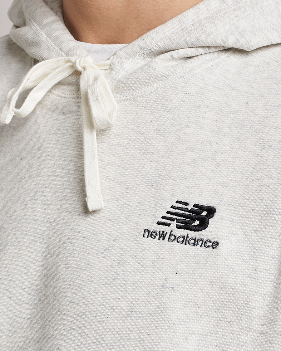 Herren | Pullover | New Balance | Essentials Hoodie Sea Salt Heather