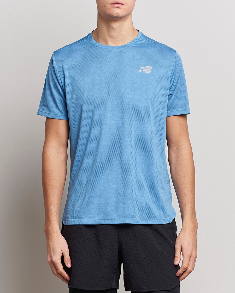 Herren | T-Shirts | New Balance Running | Impact Run T-Shirt Heritage Blue