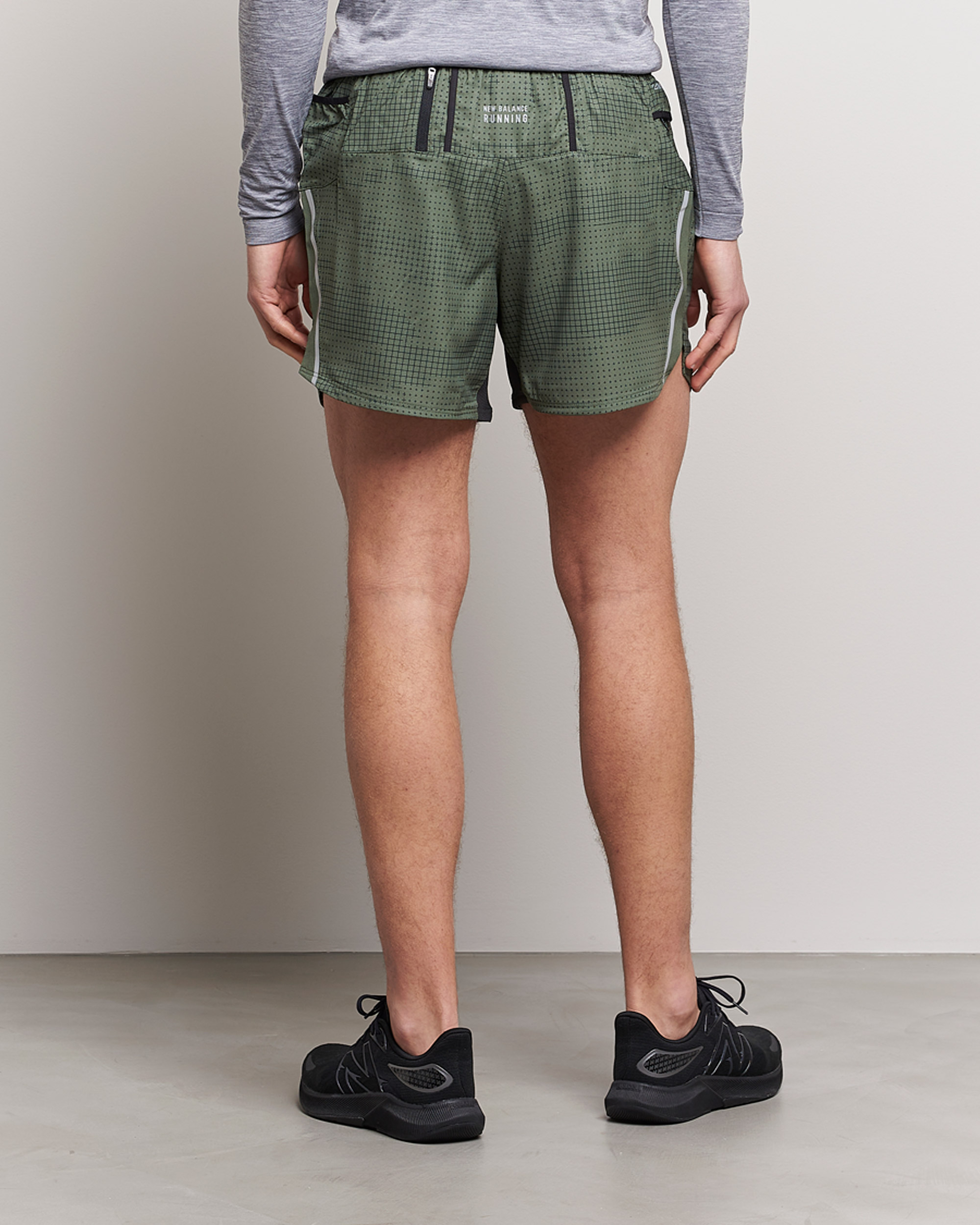 Herren | Shorts | New Balance Running | Impact Run 5 Inch Shorts Deep Olive