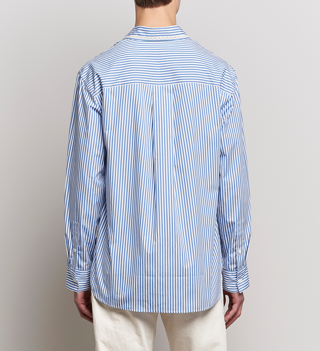 Herren | Hemden | Marni | Striped Pocket Shirt Iris Blue