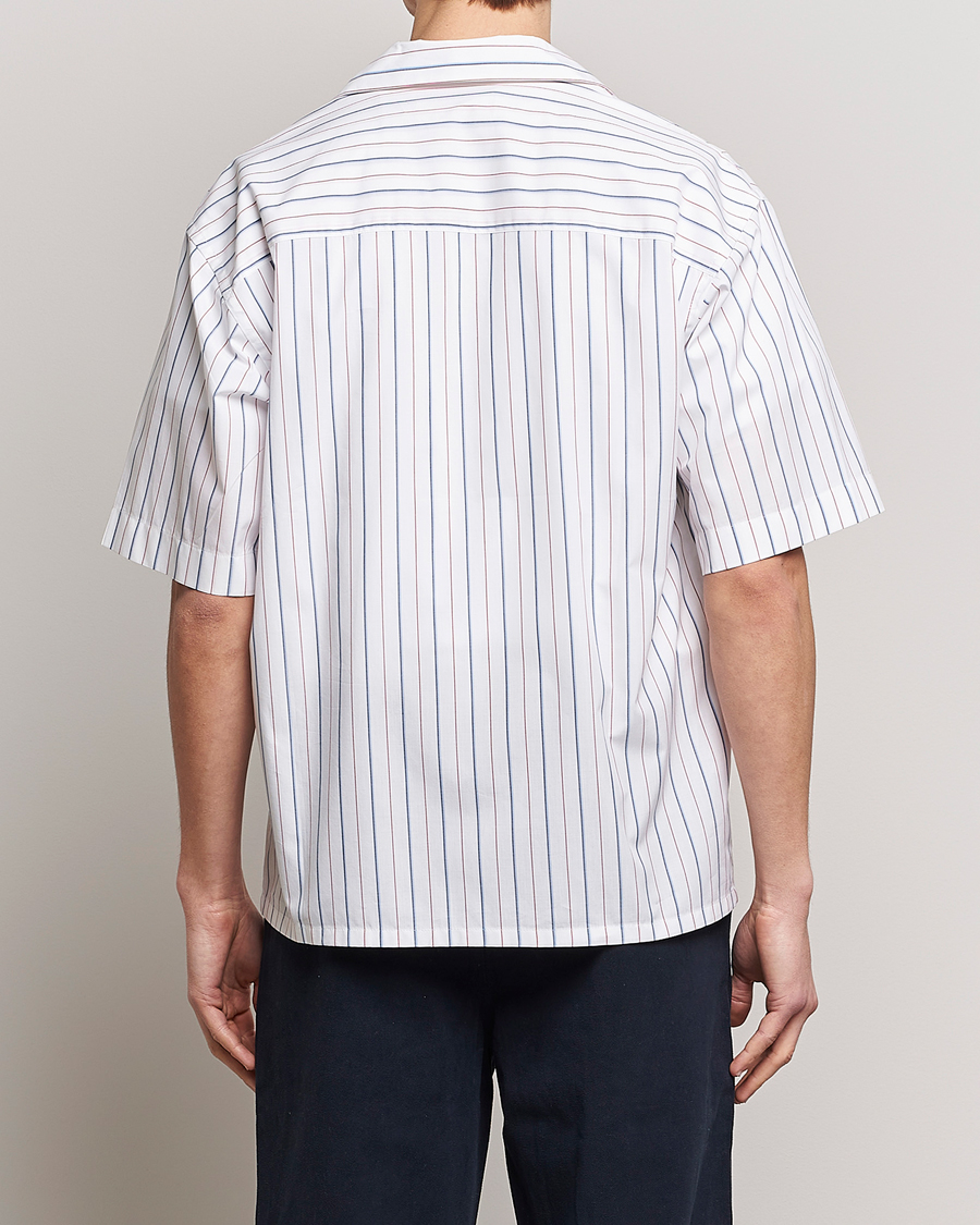 Herren | Hemden | Marni | Striped Bowling Shirt Lily White