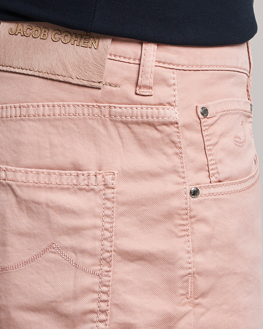 Herren | Shorts | Jacob Cohën | Nicolas Cotton Twill Shorts Pink