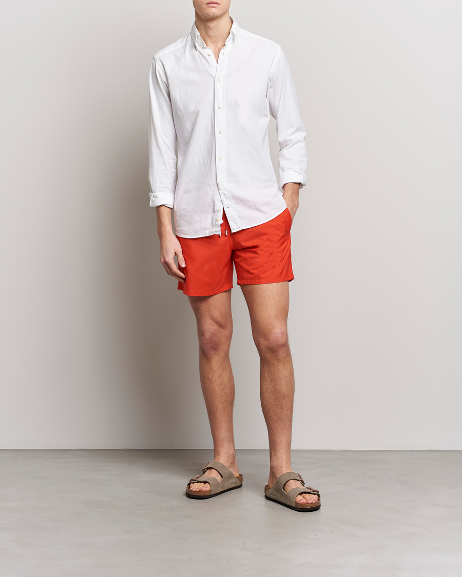 Herren | Badehosen | Vilebrequin | Mahina Swimshorts Coquelicot