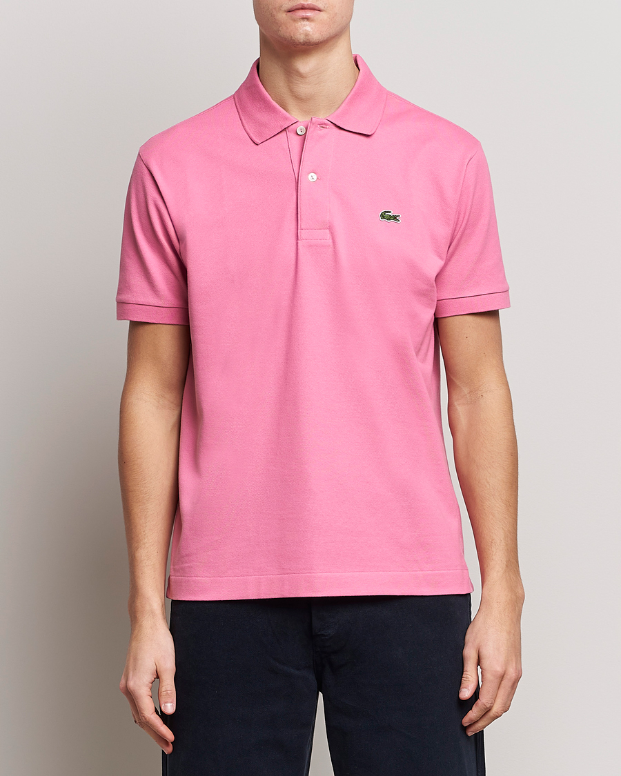 Herren | Poloshirts | Lacoste | Original Polo Piké Reseda Pink