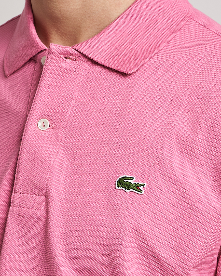 Herren | Poloshirts | Lacoste | Original Polo Piké Reseda Pink