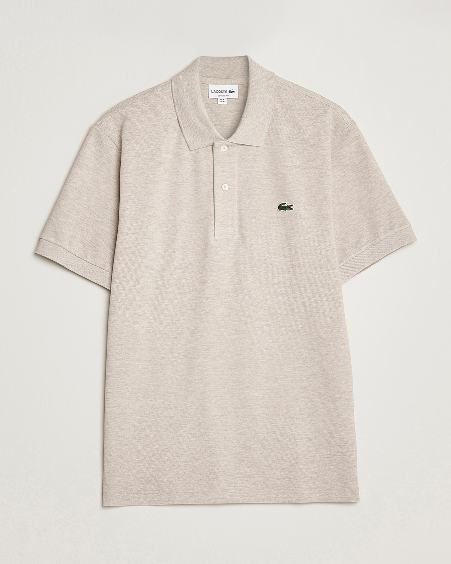 Herren | Poloshirts | Lacoste | Original Melange Polo Piké Heather Wicker