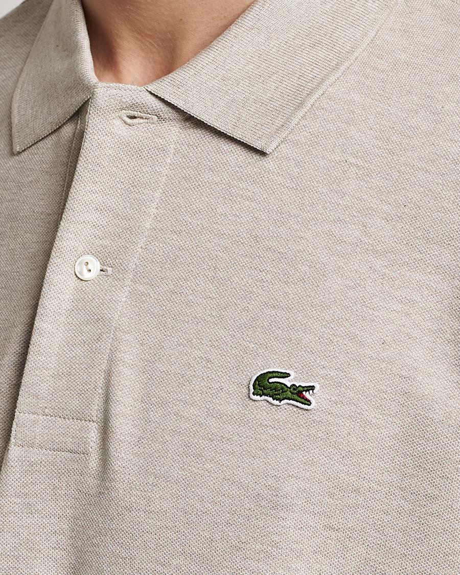 Herren | Poloshirts | Lacoste | Original Melange Polo Piké Heather Wicker