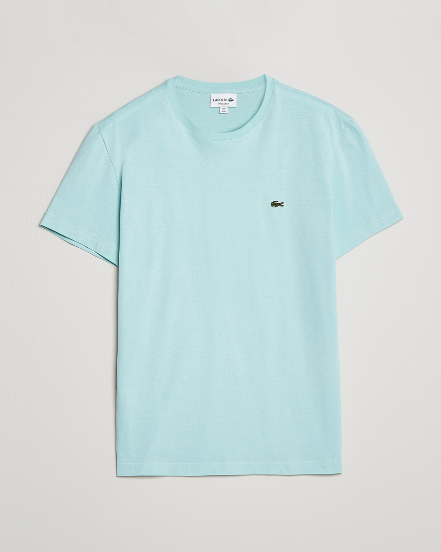 Herren | T-Shirts | Lacoste | Crew Neck Tee Pastille Mint