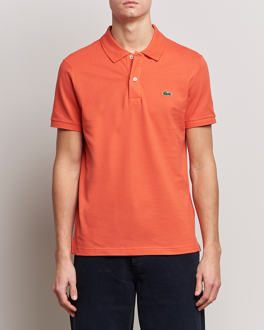 Herren | Poloshirts | Lacoste | Slim Fit Polo Piké Watermelon