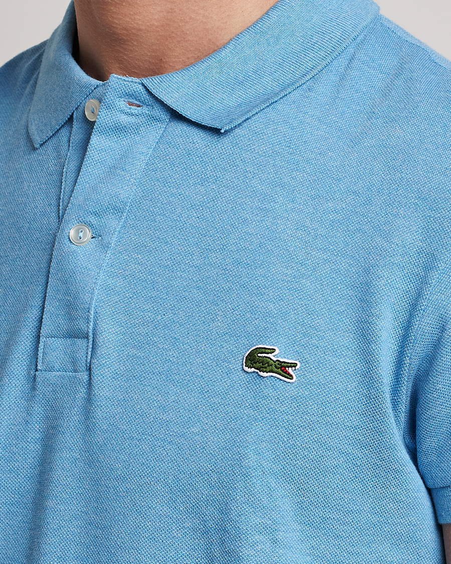 Herren | Poloshirts | Lacoste | Slim Fit Polo Piké Heather Thermal