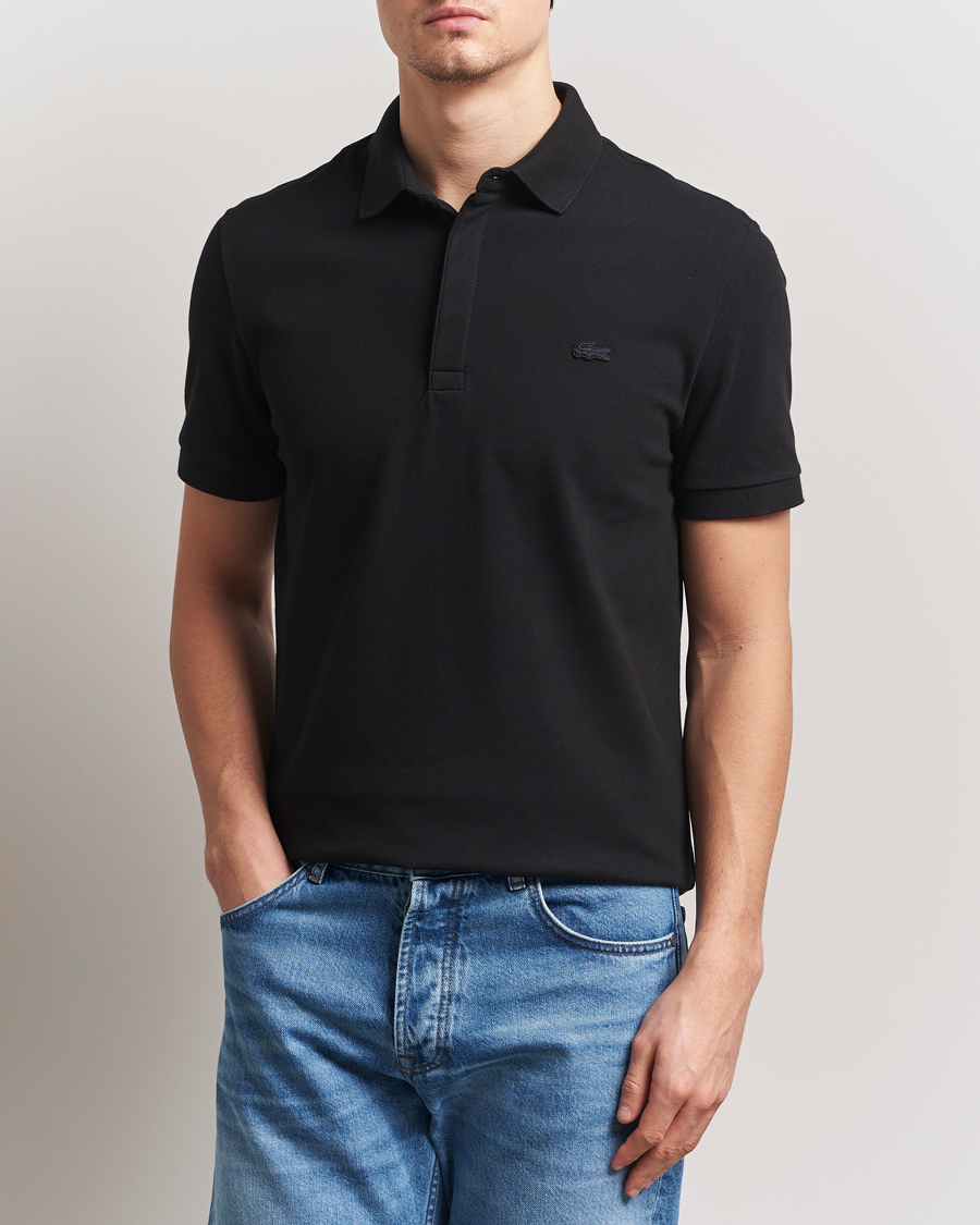 Herren | Poloshirts | Lacoste | Paris Polo Piké Black