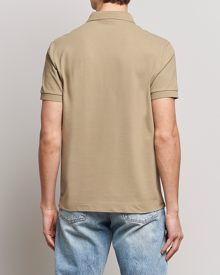 Herren | Poloshirts | Lacoste | Regular Fit Tonal Crocodile Piké Lion