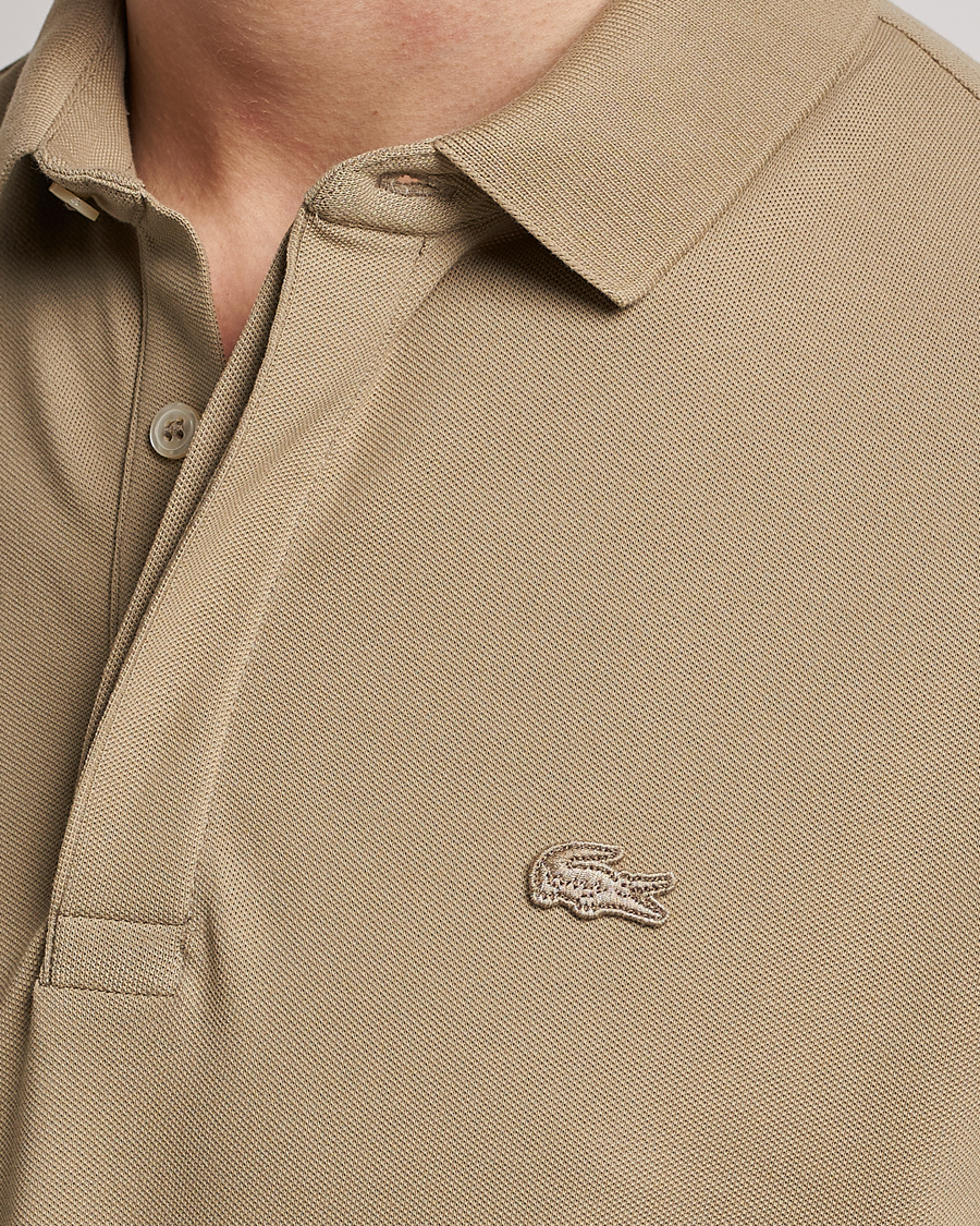 Herren | Poloshirts | Lacoste | Regular Fit Tonal Crocodile Piké Lion