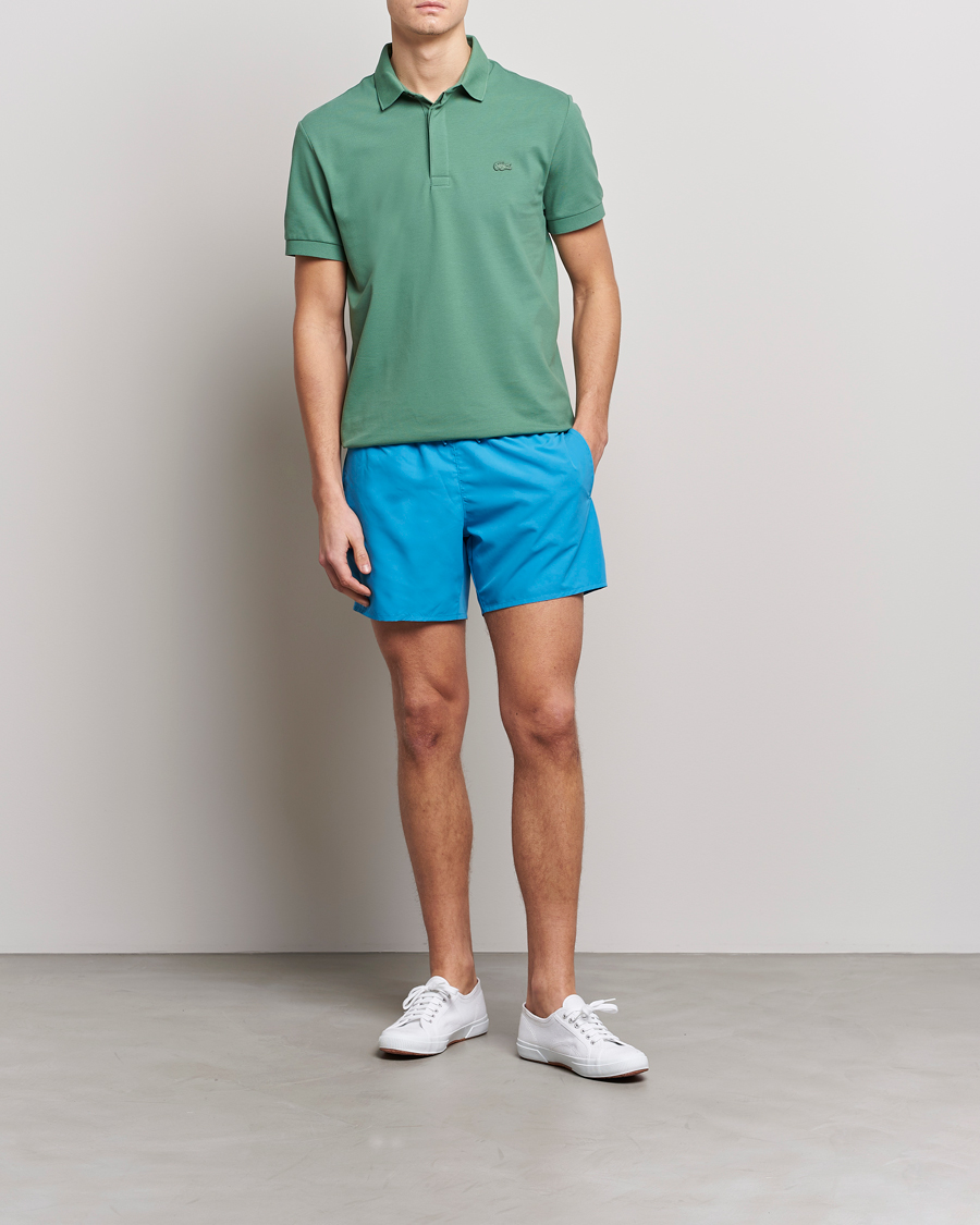 Herren | Poloshirts | Lacoste | Regular Fit Tonal Crocodile Piké Ash Tree