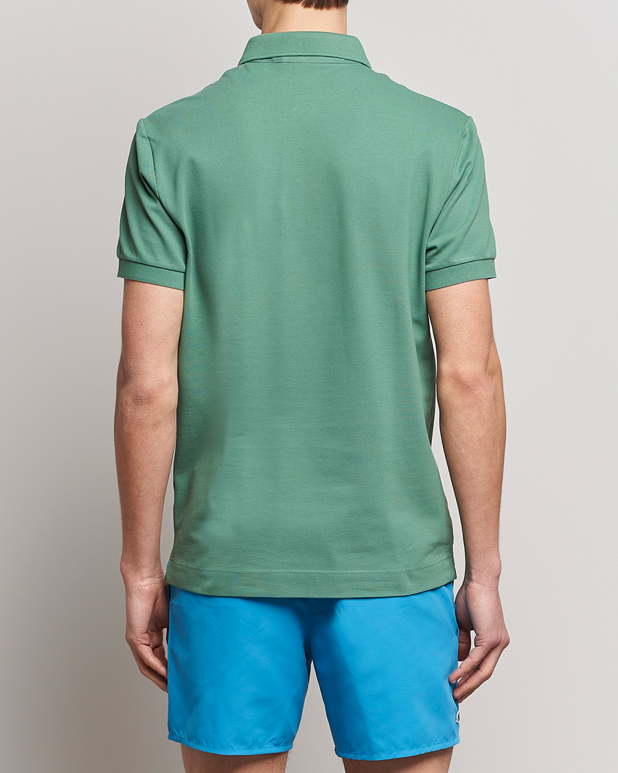 Herren | Poloshirts | Lacoste | Regular Fit Tonal Crocodile Piké Ash Tree