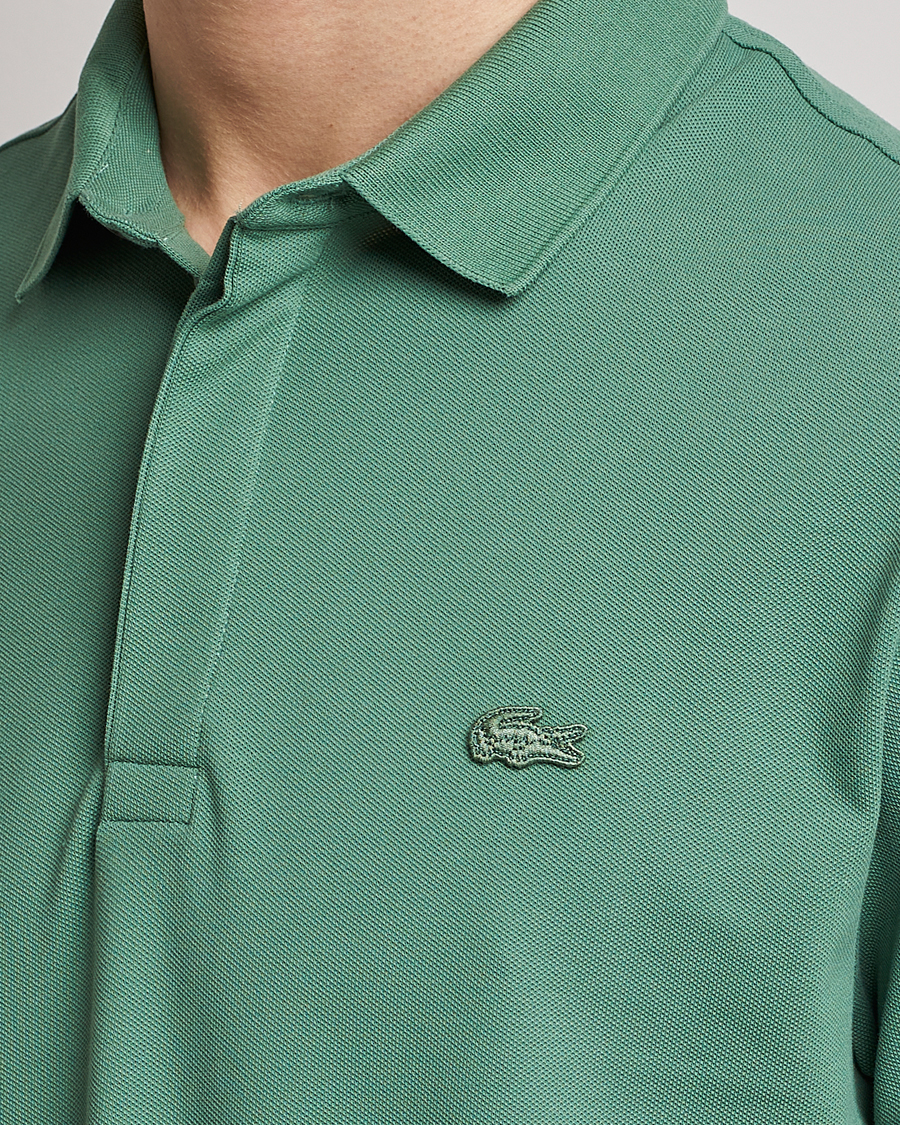 Herren | Poloshirts | Lacoste | Regular Fit Tonal Crocodile Piké Ash Tree