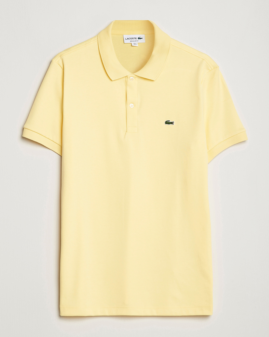Herren | Poloshirts | Lacoste | Pima Interlock Piké Yellow