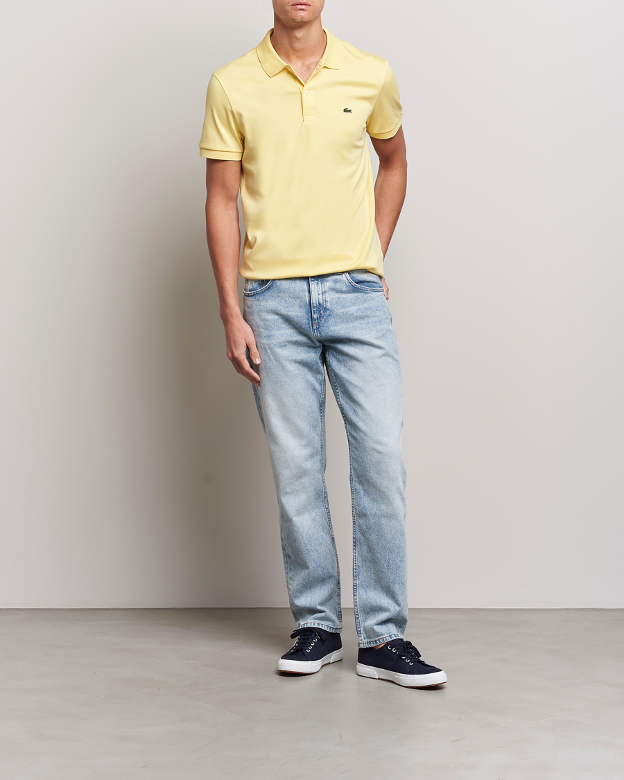 Herren | Poloshirts | Lacoste | Pima Interlock Piké Yellow