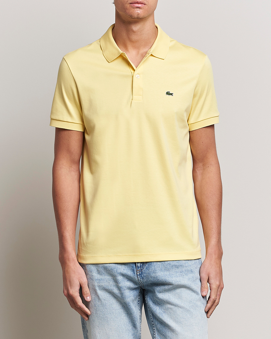 Herren | Poloshirts | Lacoste | Pima Interlock Piké Yellow