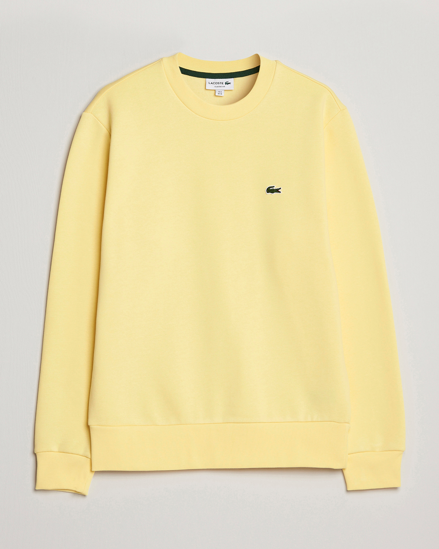 Herren | Pullover | Lacoste | Crew Neck Sweatshirt Yellow