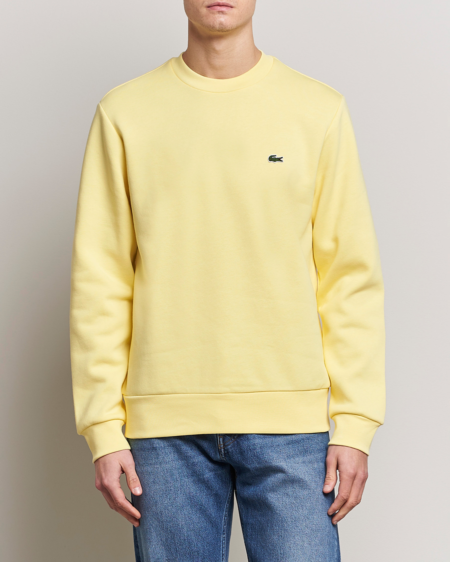 Herren | Pullover | Lacoste | Crew Neck Sweatshirt Yellow