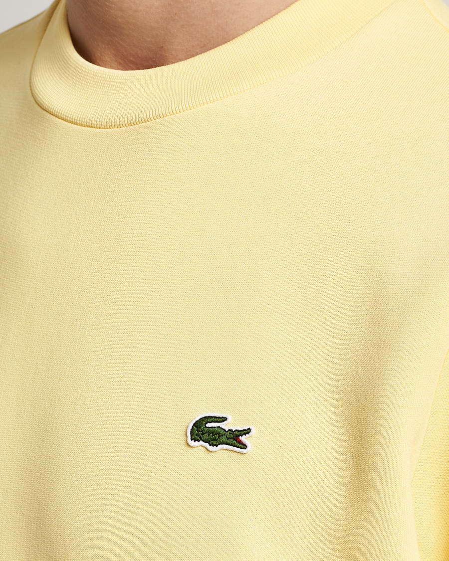 Herren | Pullover | Lacoste | Crew Neck Sweatshirt Yellow