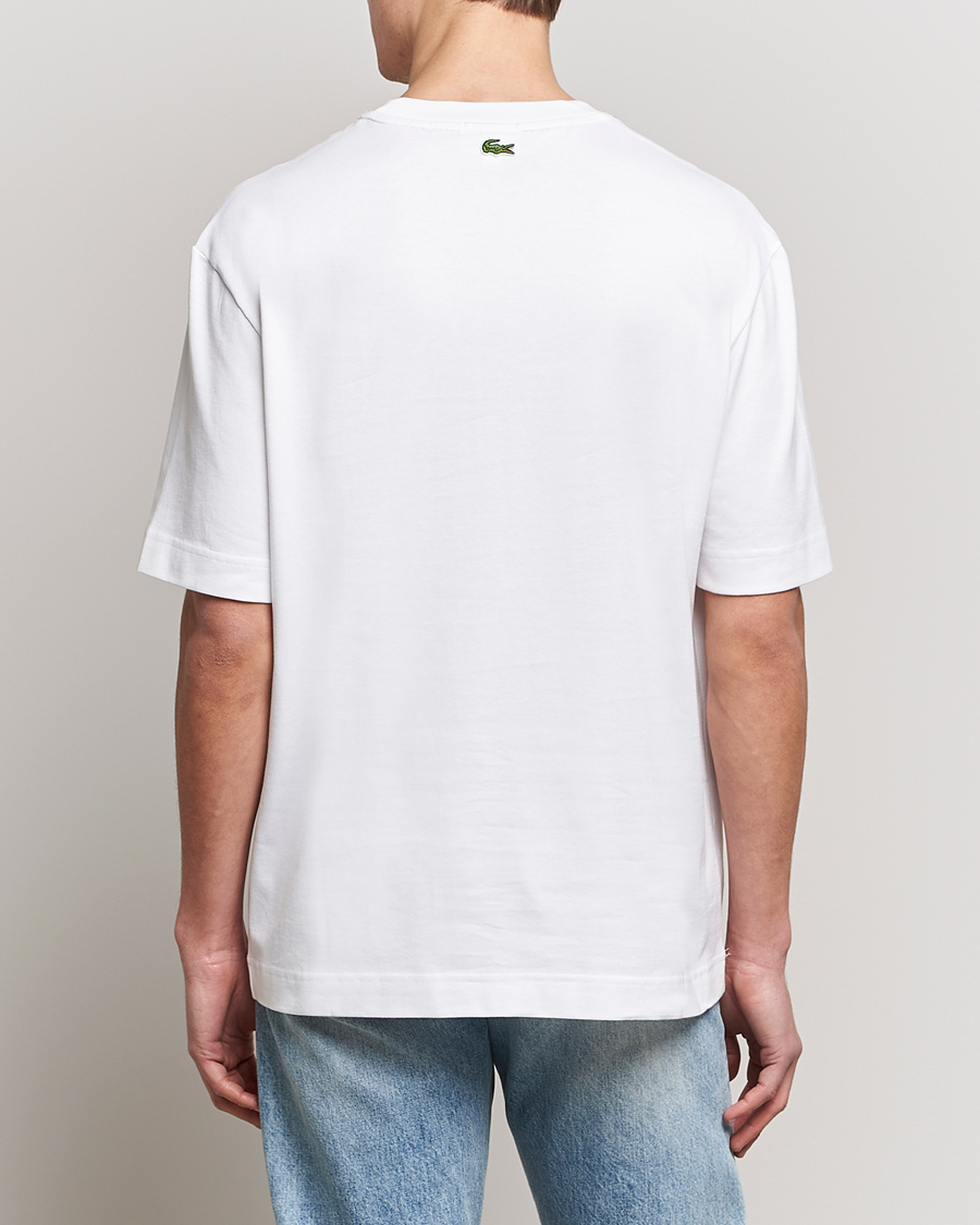 Herren | T-Shirts | Lacoste | Loose Fit T-Shirt White