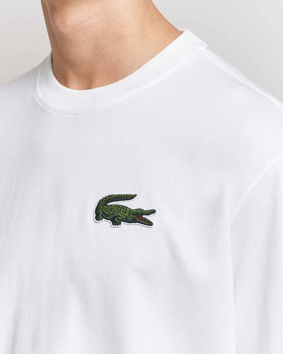 Herren | T-Shirts | Lacoste | Loose Fit T-Shirt White