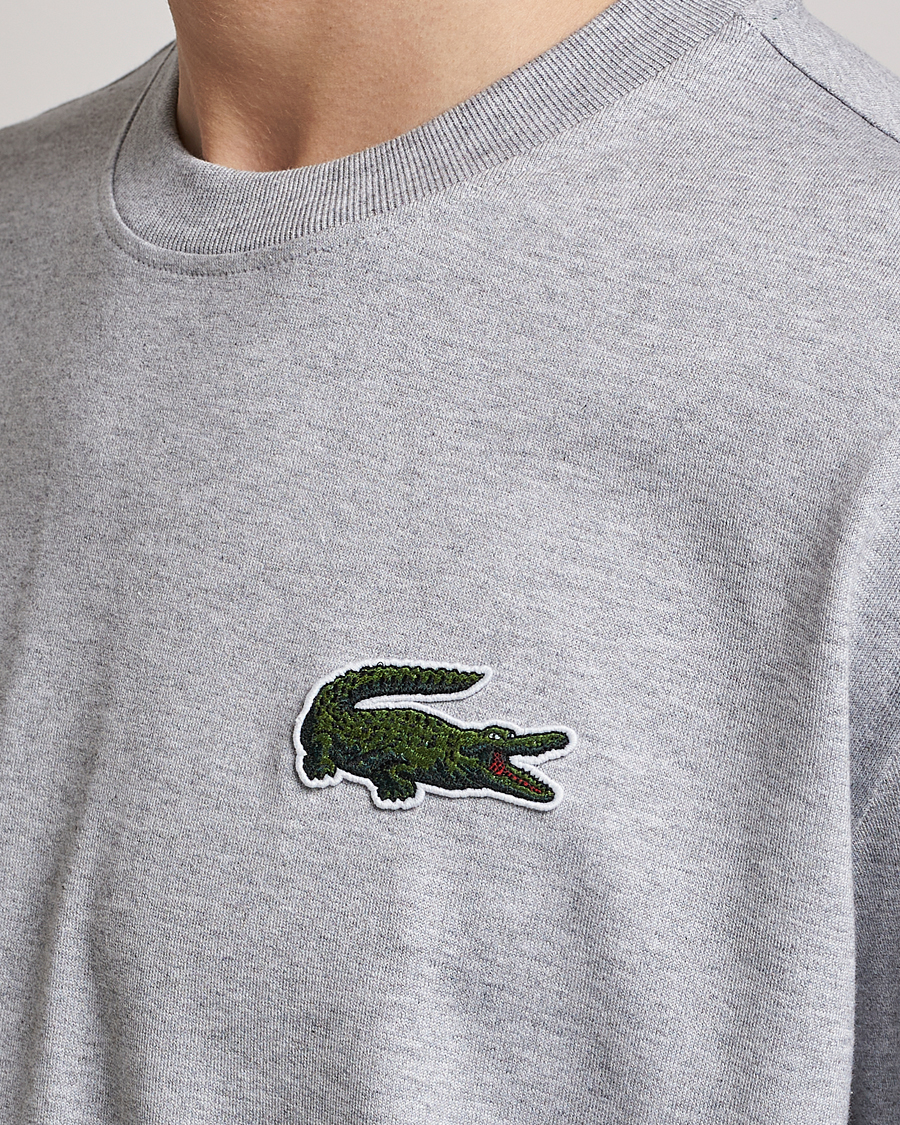 Herren | T-Shirts | Lacoste | Loose Fit T-Shirt Silver Chine