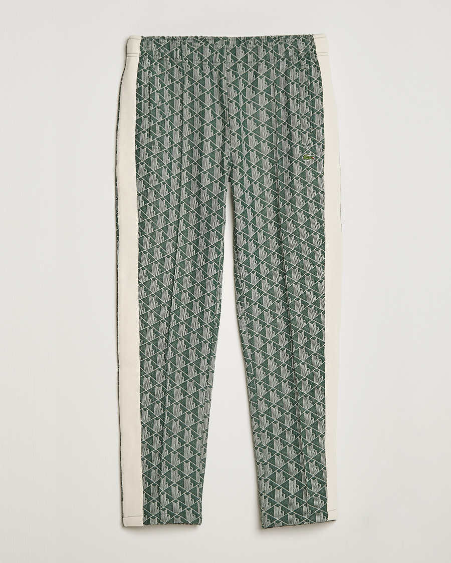 Herren | Hosen | Lacoste | Monogram Trackpant Green/Wood Shaving