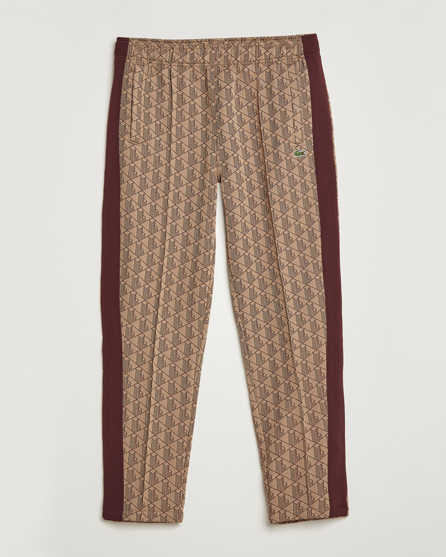 Herren | Hosen | Lacoste | Monogram Trackpant Viennese/Expresso