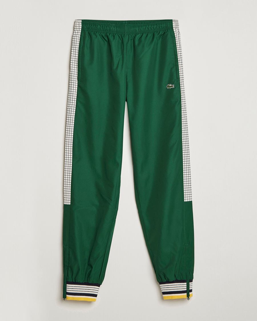 Herren | Hosen | Lacoste | Héritage Striped Trackpants Green/Lapland