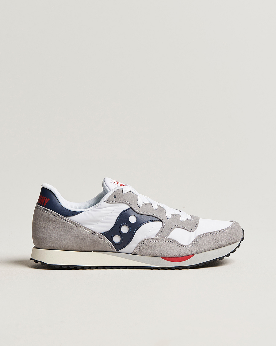 Herren | Saucony DXN Trainer Sneaker White/Navy | Saucony | DXN Trainer Sneaker White/Navy