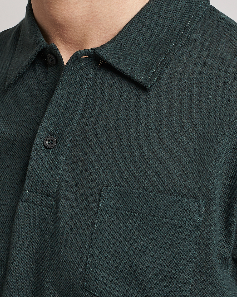 Herren | Poloshirts | Sunspel | Riviera Polo Shirt Seaweed