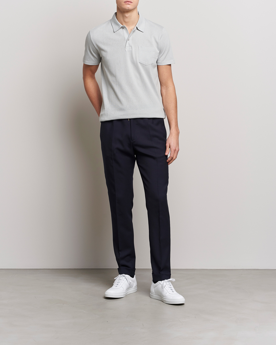 Herren | Poloshirts | Sunspel | Riviera Polo Shirt Laurel