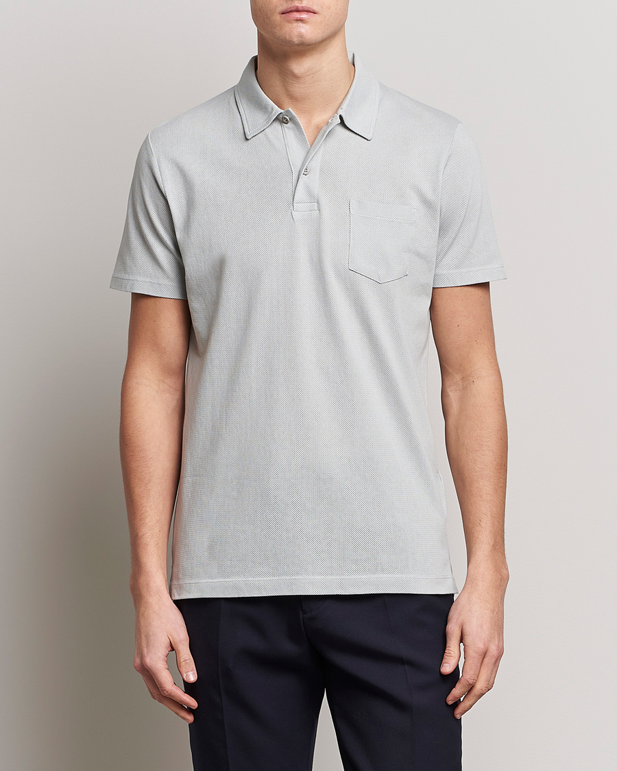 Herren | Poloshirts | Sunspel | Riviera Polo Shirt Laurel