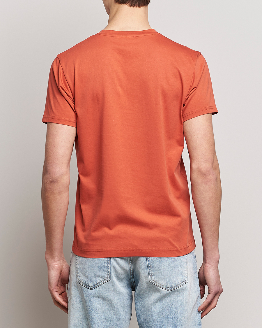 Herren | T-Shirts | Sunspel | Riviera Organic Tee Burnt Sienna