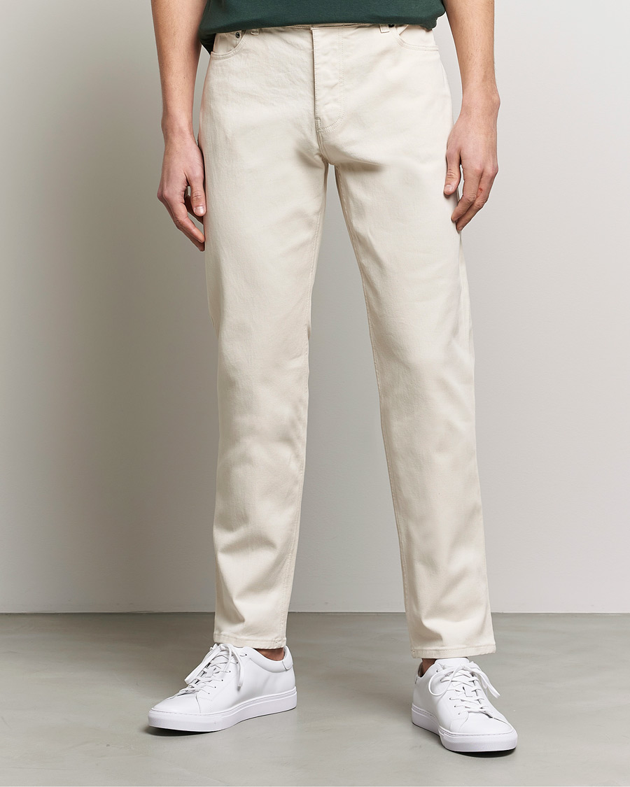 Herren | Hosen | Sunspel | Five Pocket Cotton Twill Trousers Undyed